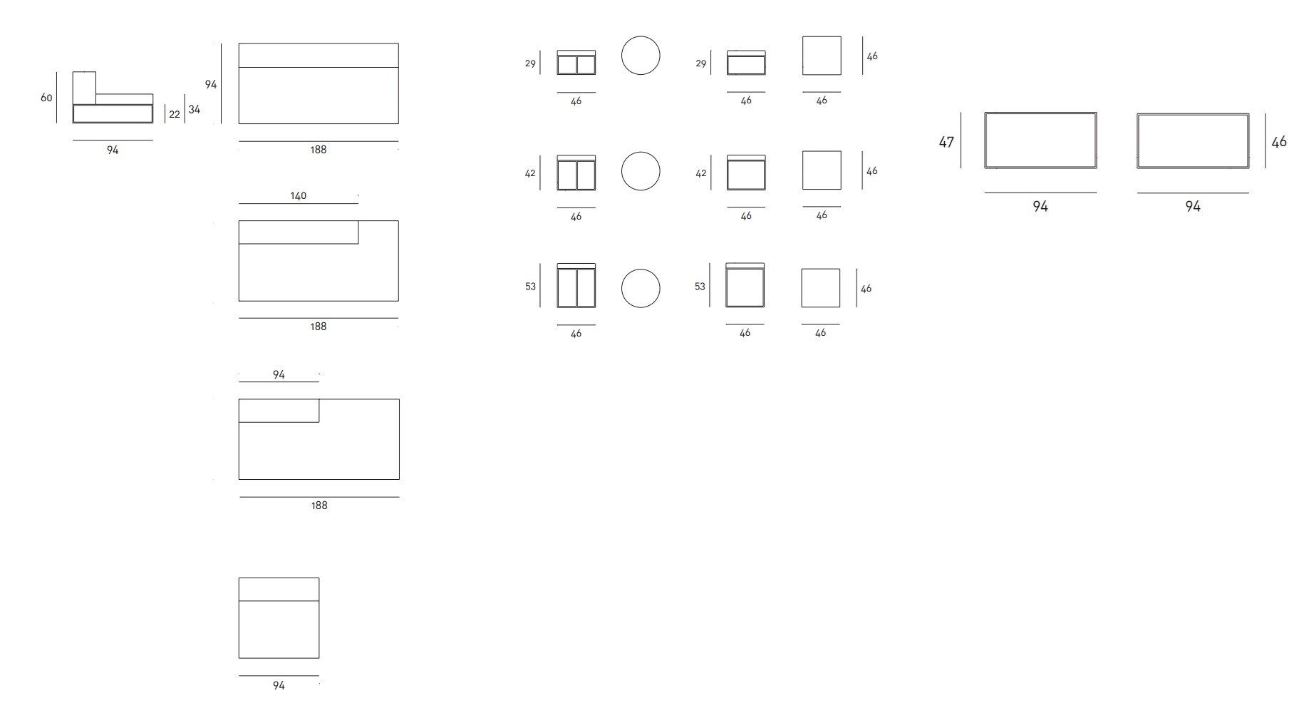 Кожаный диван Living Divani Ile ARCH-00077700 - Вид №10
