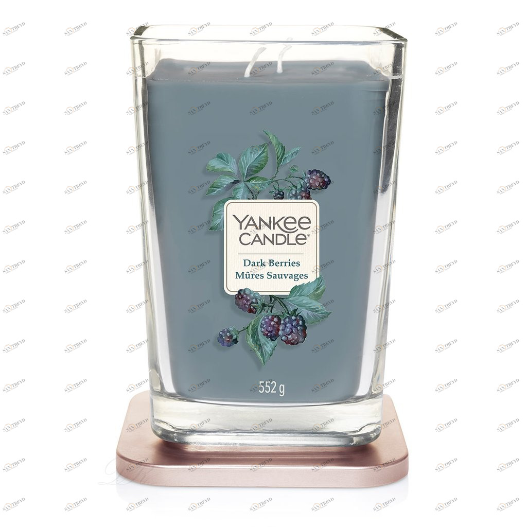 Свеча большая "Лесные ягоды" 552гр 65-80 часов YANKEE CANDLE ЯГОДЫ 268045 Голубой 