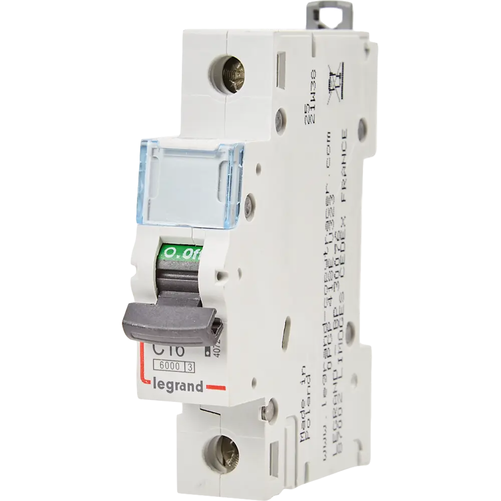 Автоматический выключатель Legrand DX3 1P C16 А 6 кА 82153197 STLM-2178864 