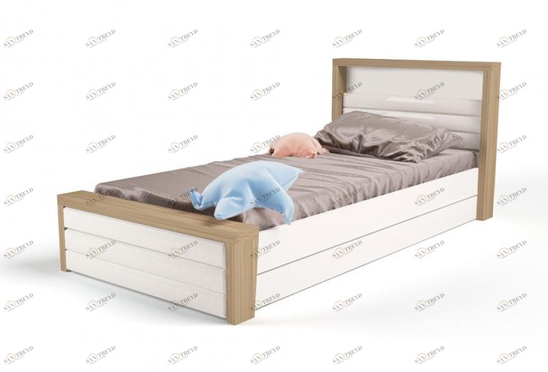 Кровать ABC-KING 190х90 №4MIX №4 (с мяг.изнож) 4631148108097