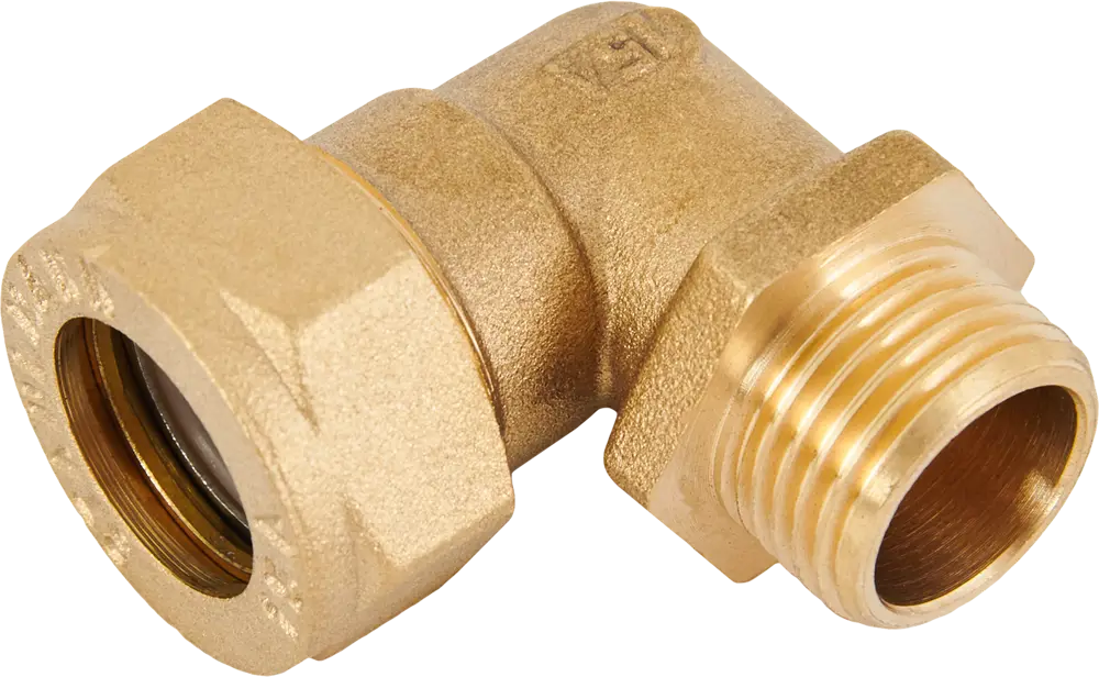 84754799 Угол комбинированный 90° Stahlmann 1/2"x15 мм НР латунь STLM-0054592