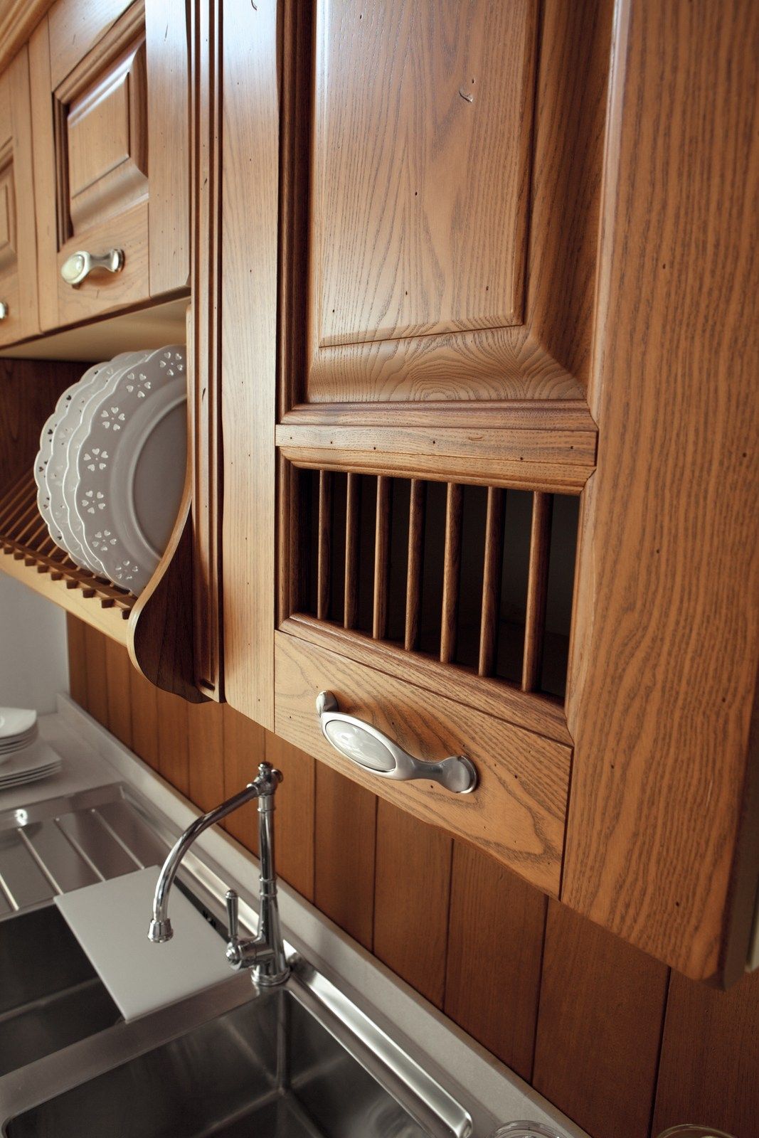 Линейная секционная кухня из ясеня Floritelli Cucine ARCH-00074128 - Вид №3