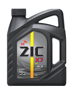 90837793 Моторное масло X7 LS 5W-30 синтетическое 4 л STLM-0405913 ZIC