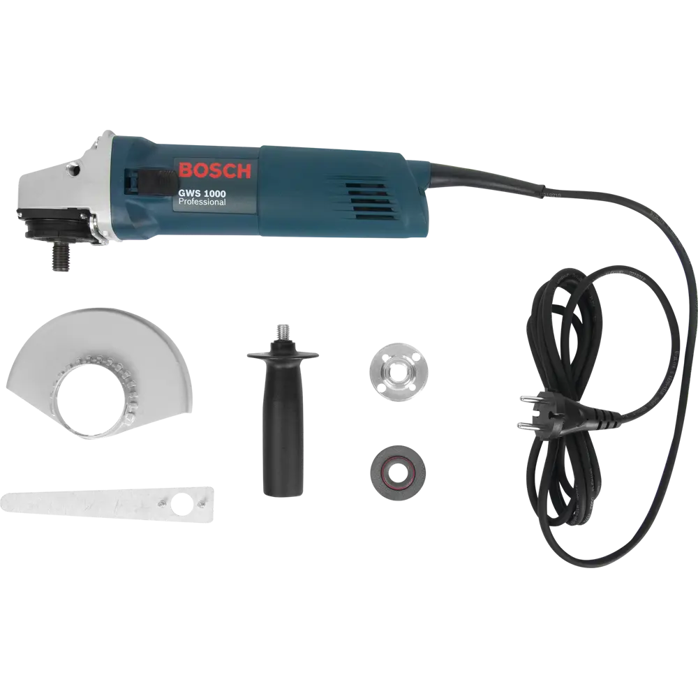 УШМ (болгарка) Bosch GWS 1000, 06018218R0, 1000 Вт, 125 мм 82471853 STLM-2159133 BOSCH PROFESSIONAL  - Вид №5