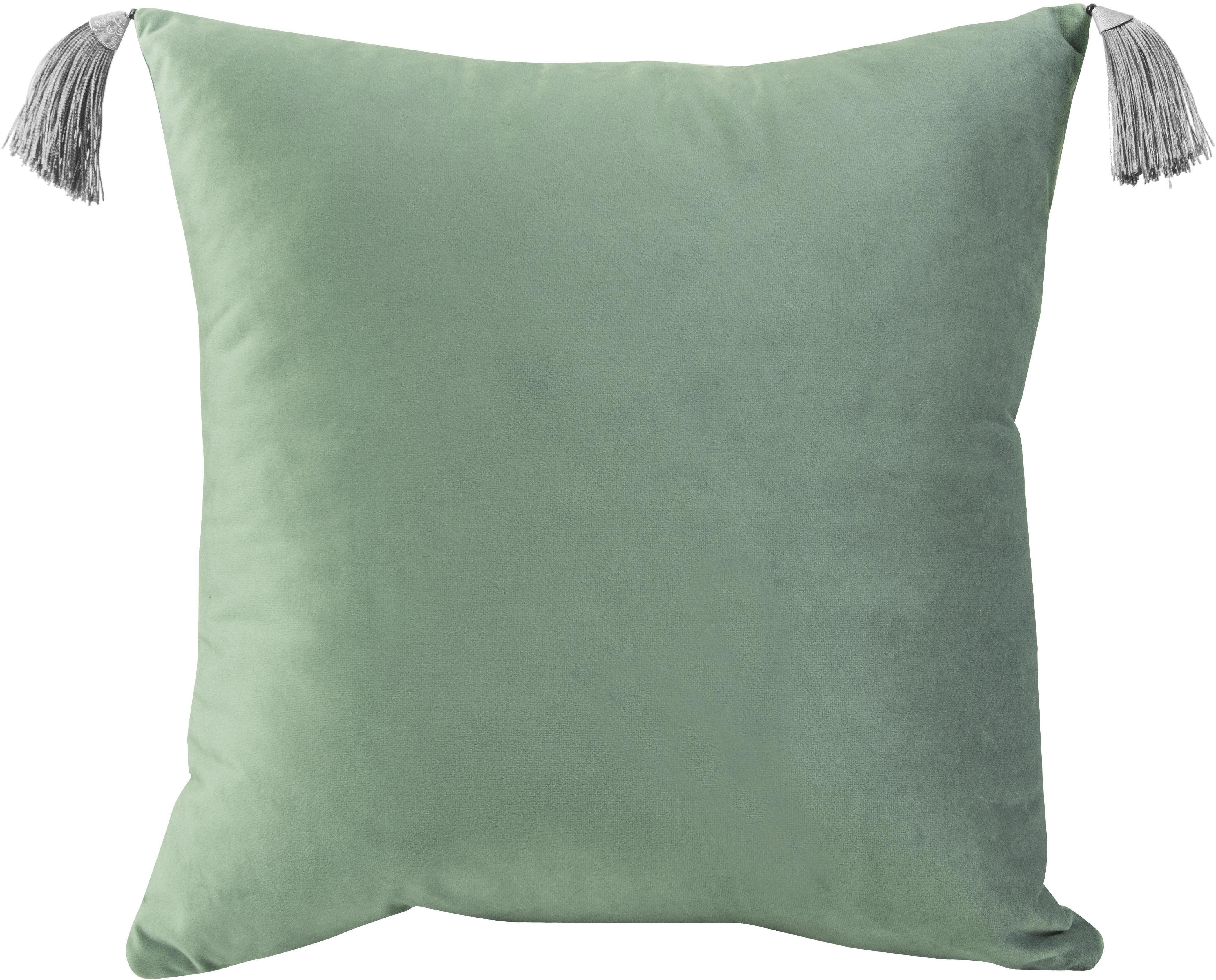 90330362 Декоративная подушка Velvet ментол, 45x45 см STLM-0187400 EDELSON