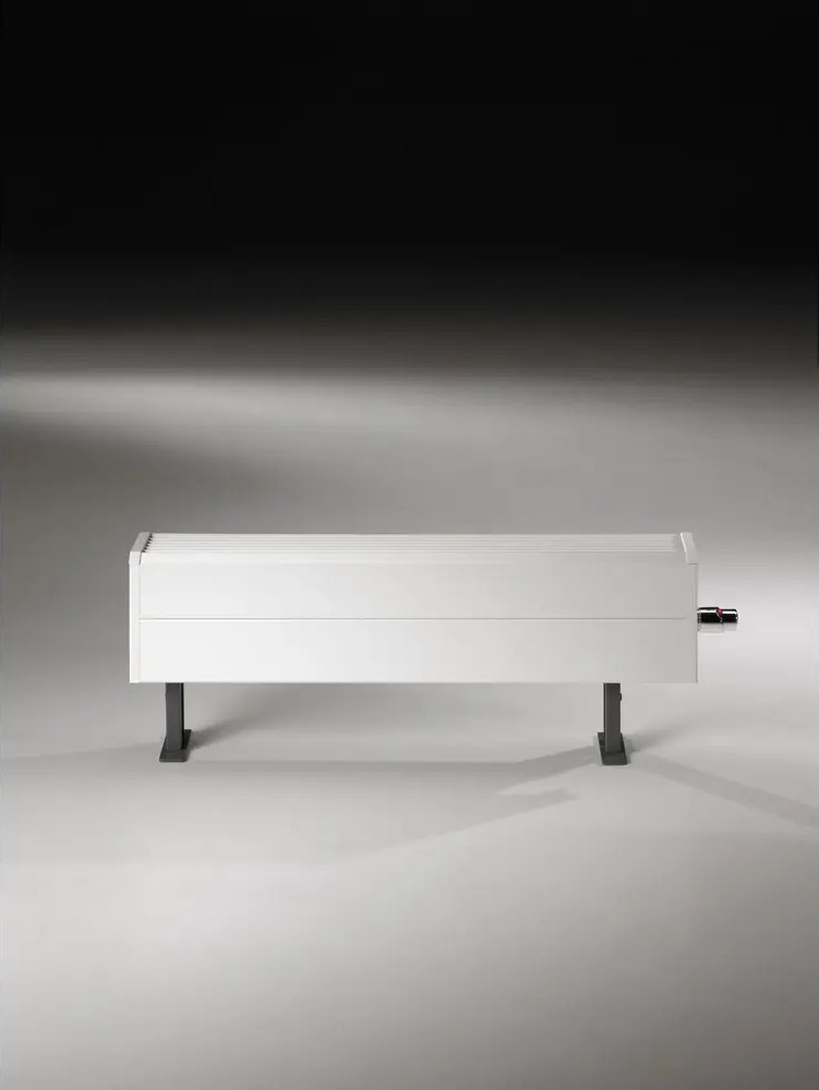 91230929 Конвектор напольный Jaga Tempo Free-Standing 200x1200x100 мм медь белый STLM-0942238