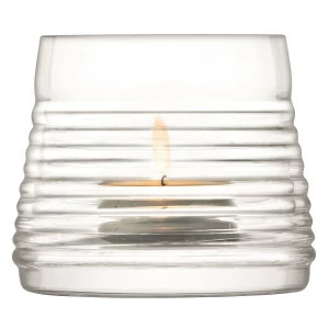 Подсвечник стеклянный на 1 свечу прозрачный Groove LSA INTERNATIONAL  253446 Прозрачный