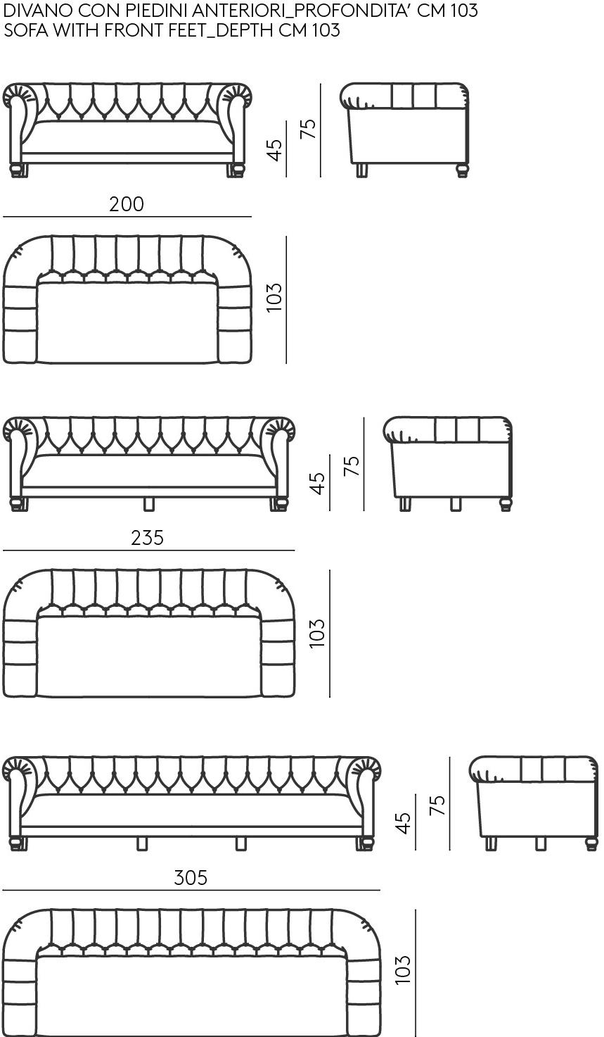 DE PADOVA Стеганый диван sun-id-1435989 - Вид №6