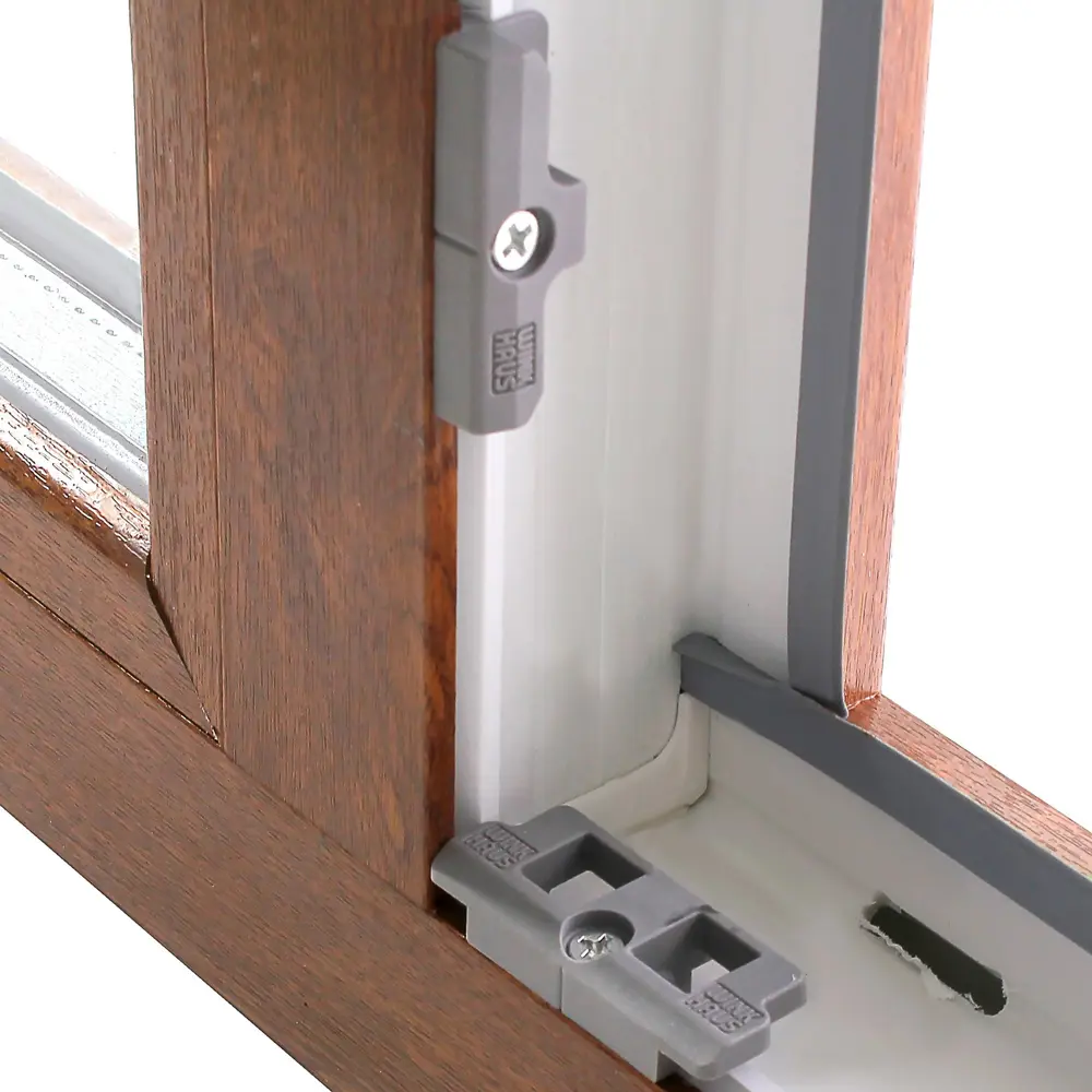 Окно ПВХ двухстворчатое, 120x100 см, глухое/поворотно-откидное правое DECEUNINCK STLM-2036068 - Вид №3