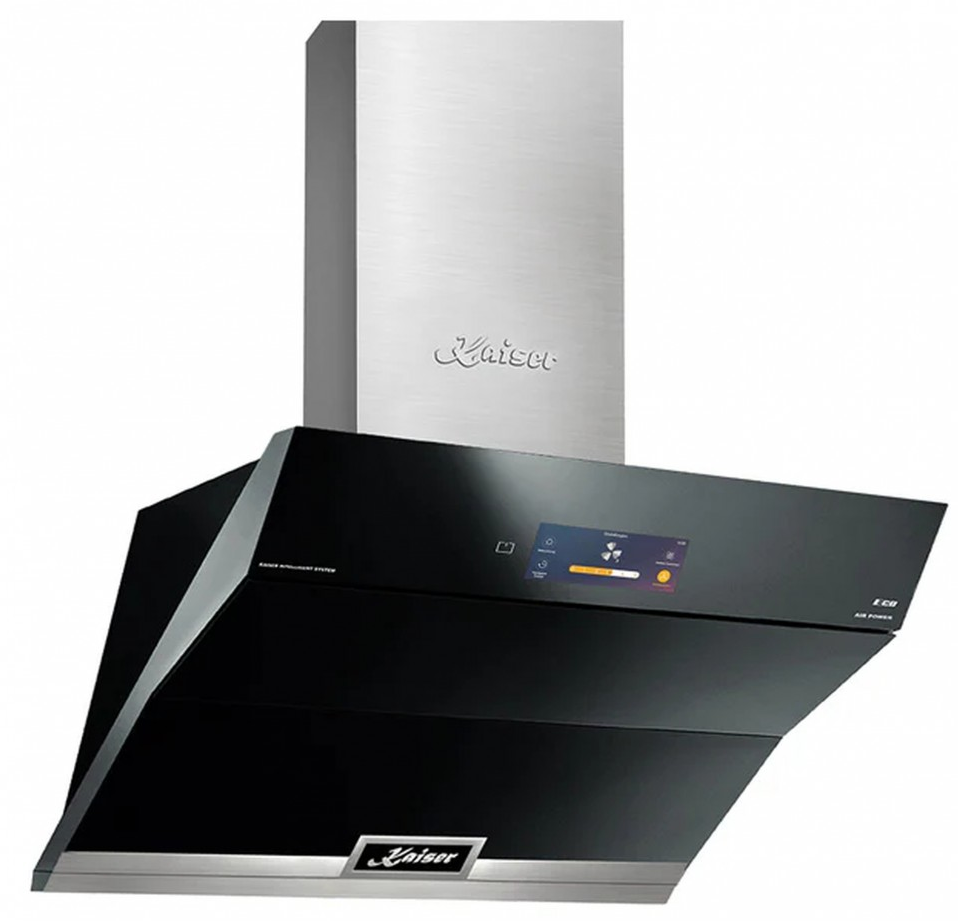9229074 Вытяжка наклонная Kaiser AT 9343 черный/серебристый STDN-0110784