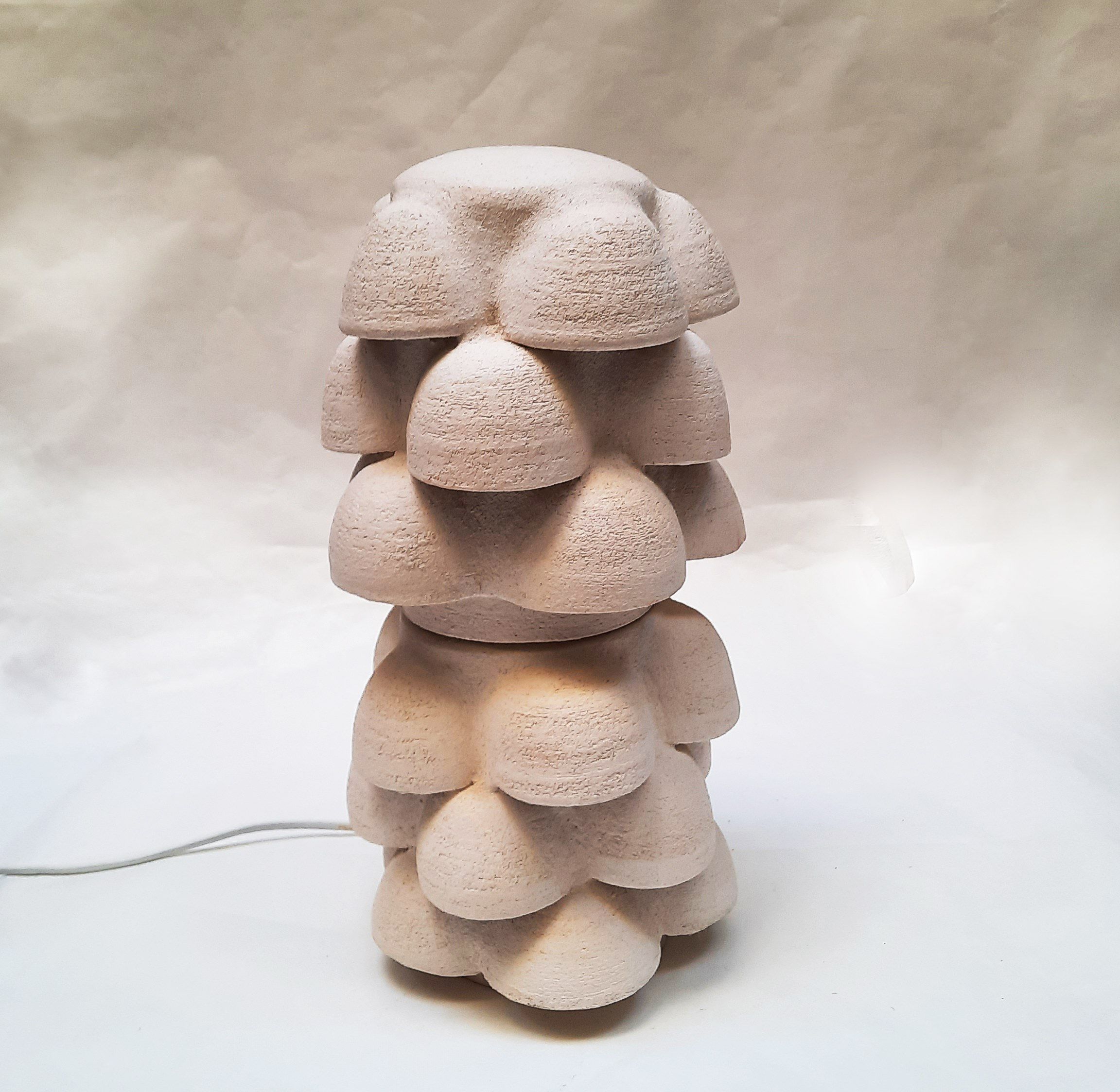 Керамическая светодиодная настольная лампа ICI ET LÀ керамическое освещение ARCH-00087855 - Вид №5