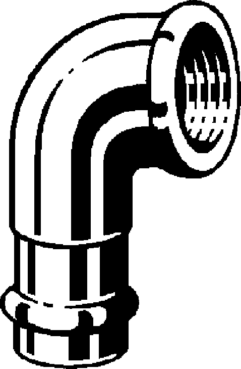 290 931 Модель 2214.2 Трубопроводные системы  Profipress  Переходники/​переходные угольники Santreyd  - Вид №1