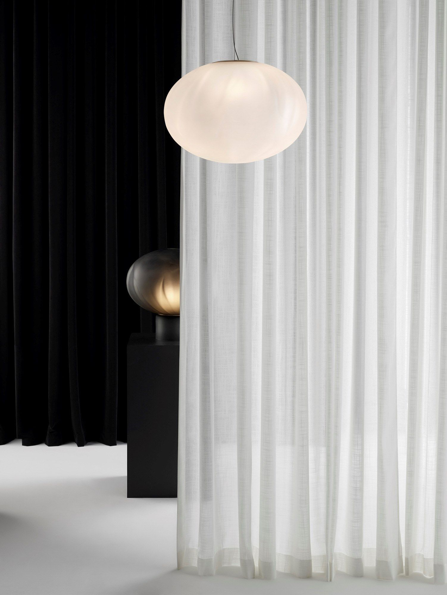 Стеклянный светодиодный подвесной светильник Ross Gardam Méne ARCH-00076758 - Вид №8