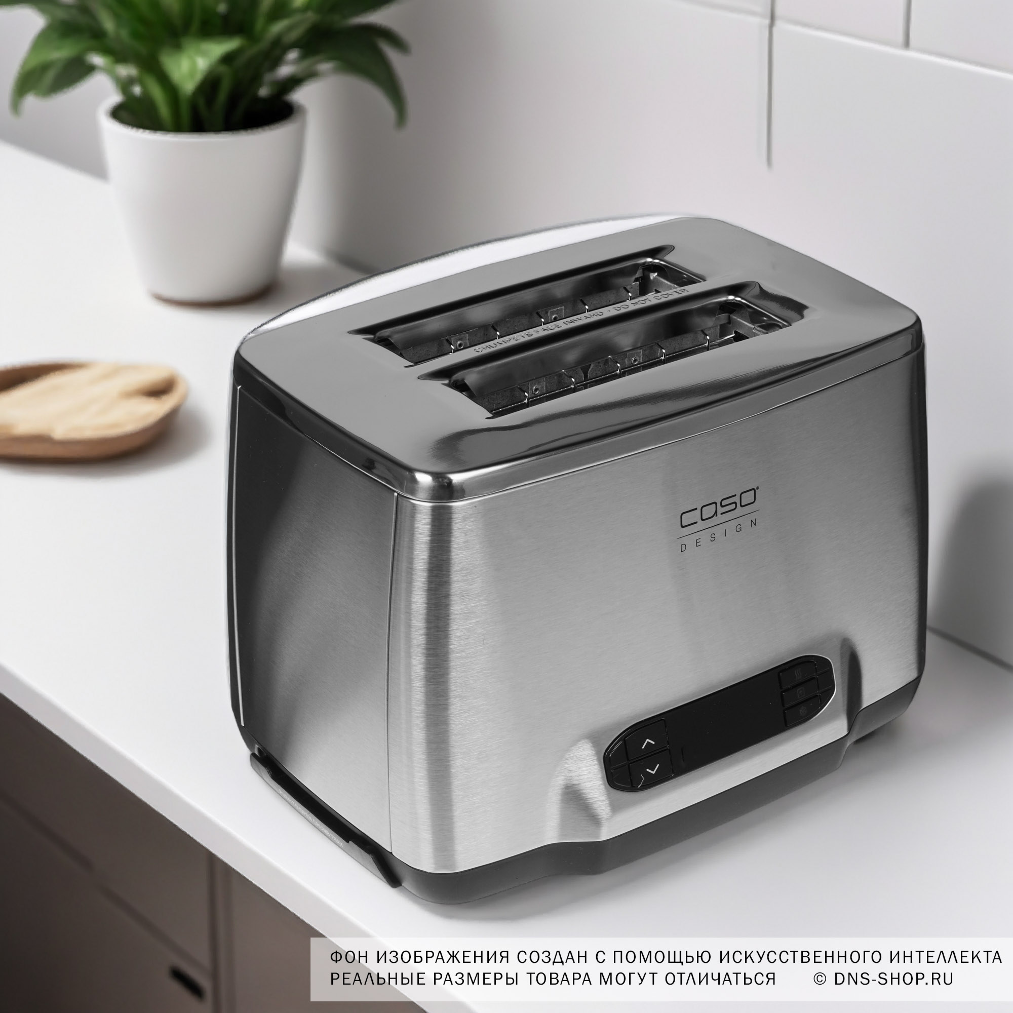 8117469 Тостер CASO Inox 2 серебристый STDN-0063593 - Вид №7