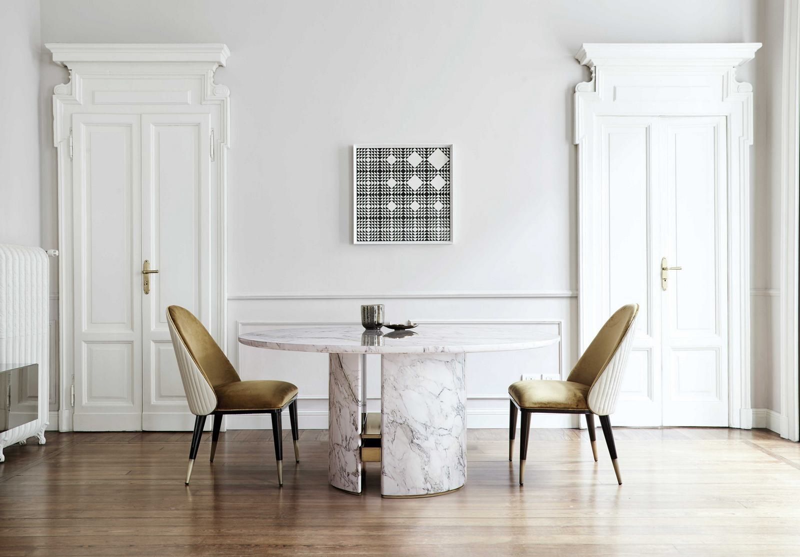 Круглый мраморный обеденный стол Capital Collection Геркулес ARCH-00087588 - Вид №10