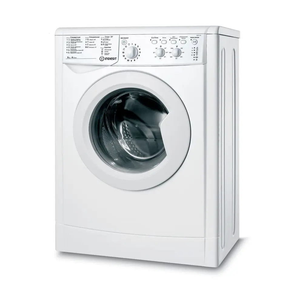 Стиральная машина отдельно стоящая INDESIT IWSC 5105 CIS 5 кг цвет белый STLM-2064485