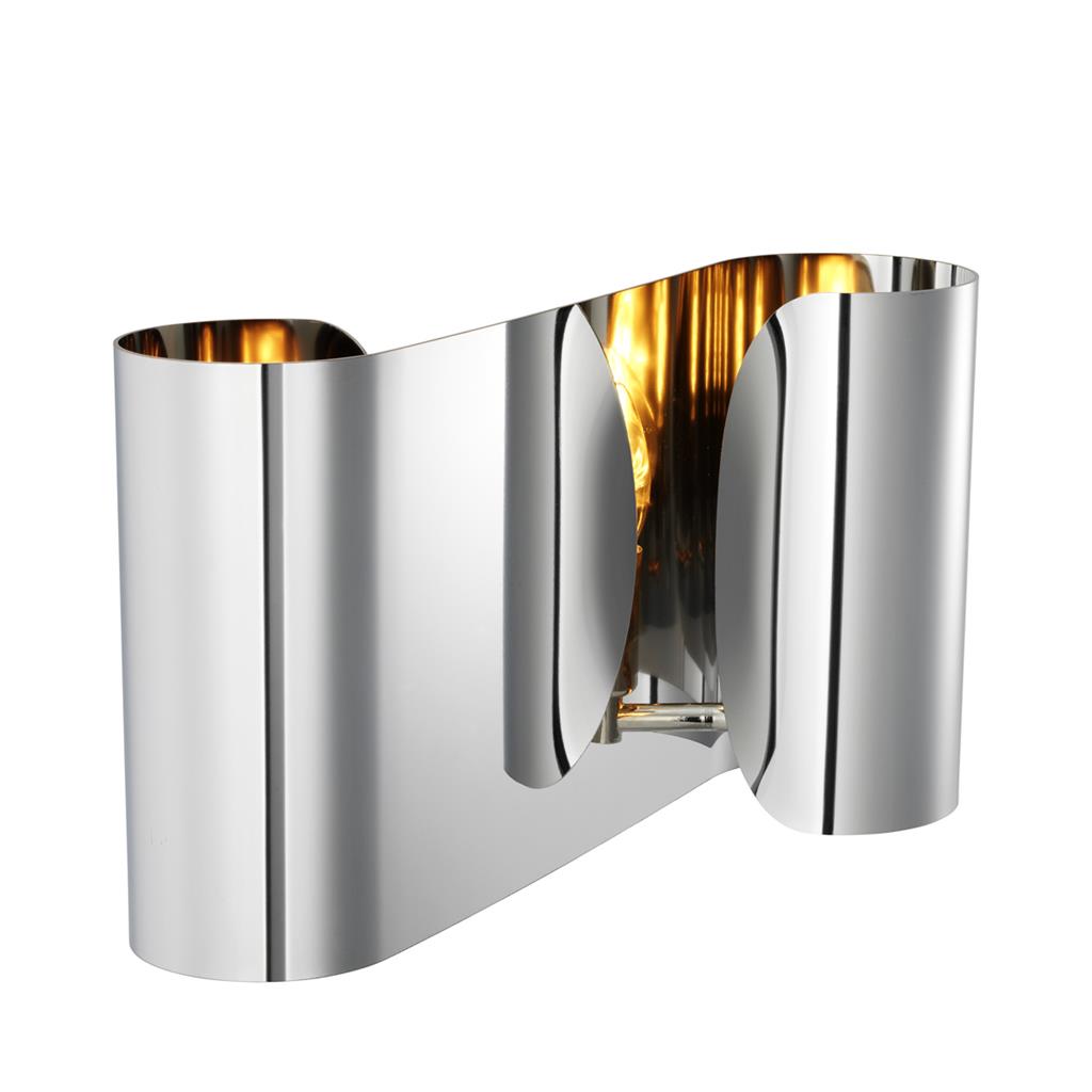 Бра настенное серебристое Crawley111047 EICHHOLTZ ОРИГИНАЛЬНЫЕ 00-3879457 Хром  - Вид №2