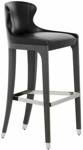 Potocco Высокий табурет, обитый кожей Miura 776/aw