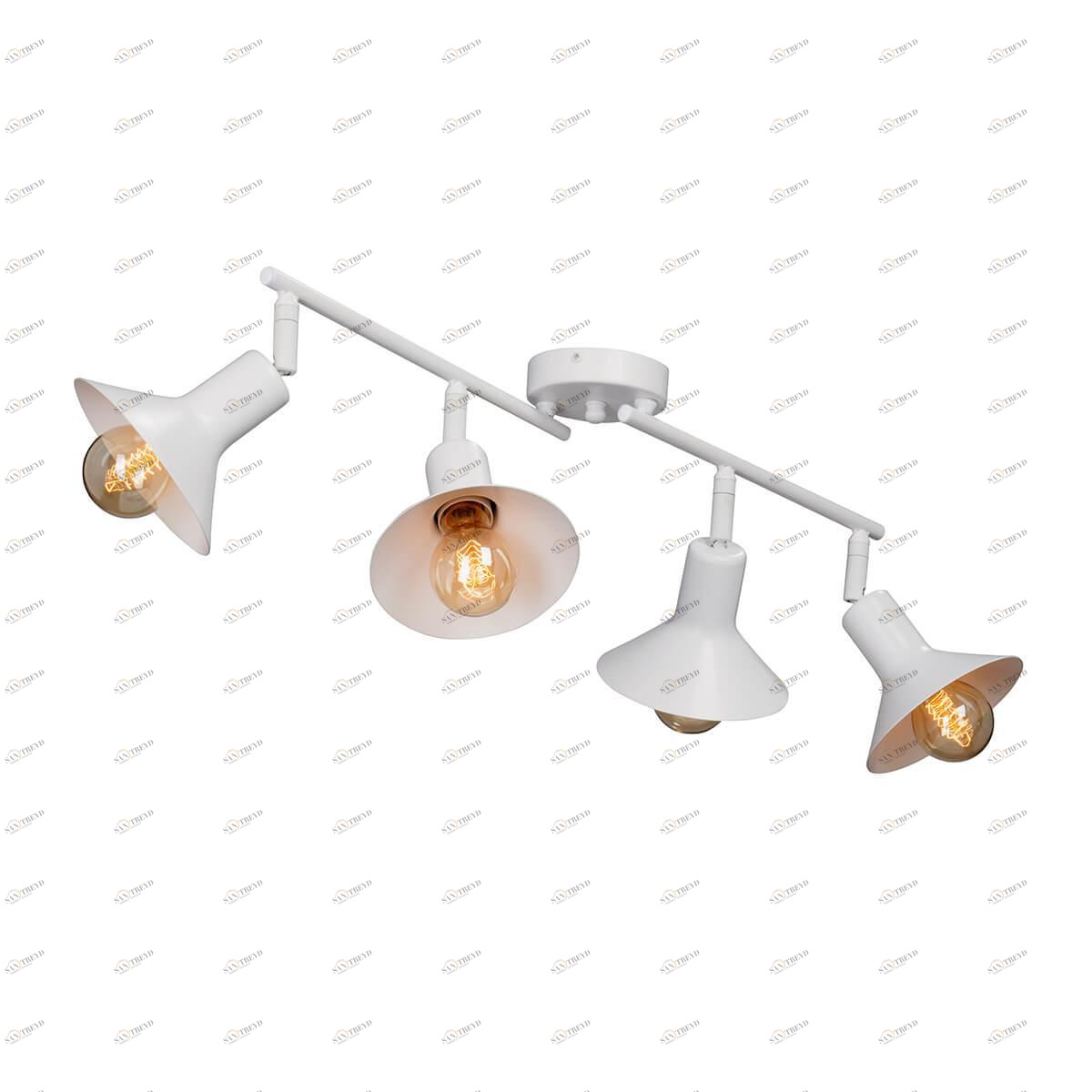 Спот потолочный на 4 лампы белый Vitaluce V4808-0/4PL VITALUCE  00-3891453 Белый 