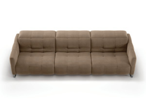 3-местный электрический подвижный тканевый диван с откидной спинкой
