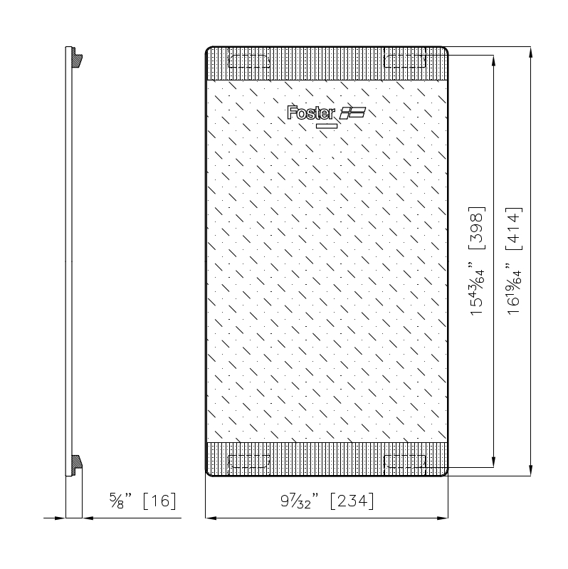 Foster Доска разделочная стеклянная 8631 300 8631300 - Вид №1