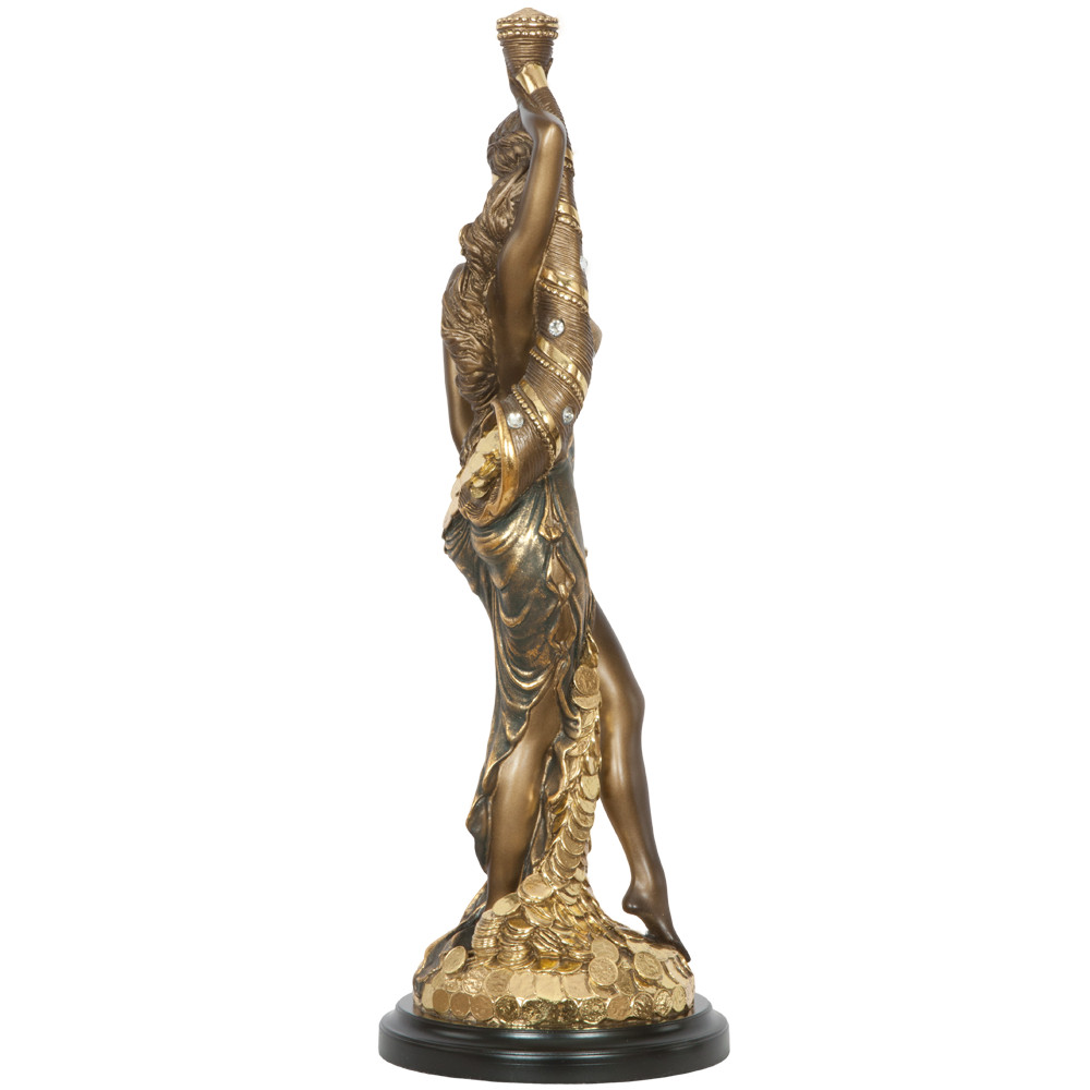 22415 Статуэтка Фортуна 7 Бронза BOGACHO 4627138239810 - Вид №3