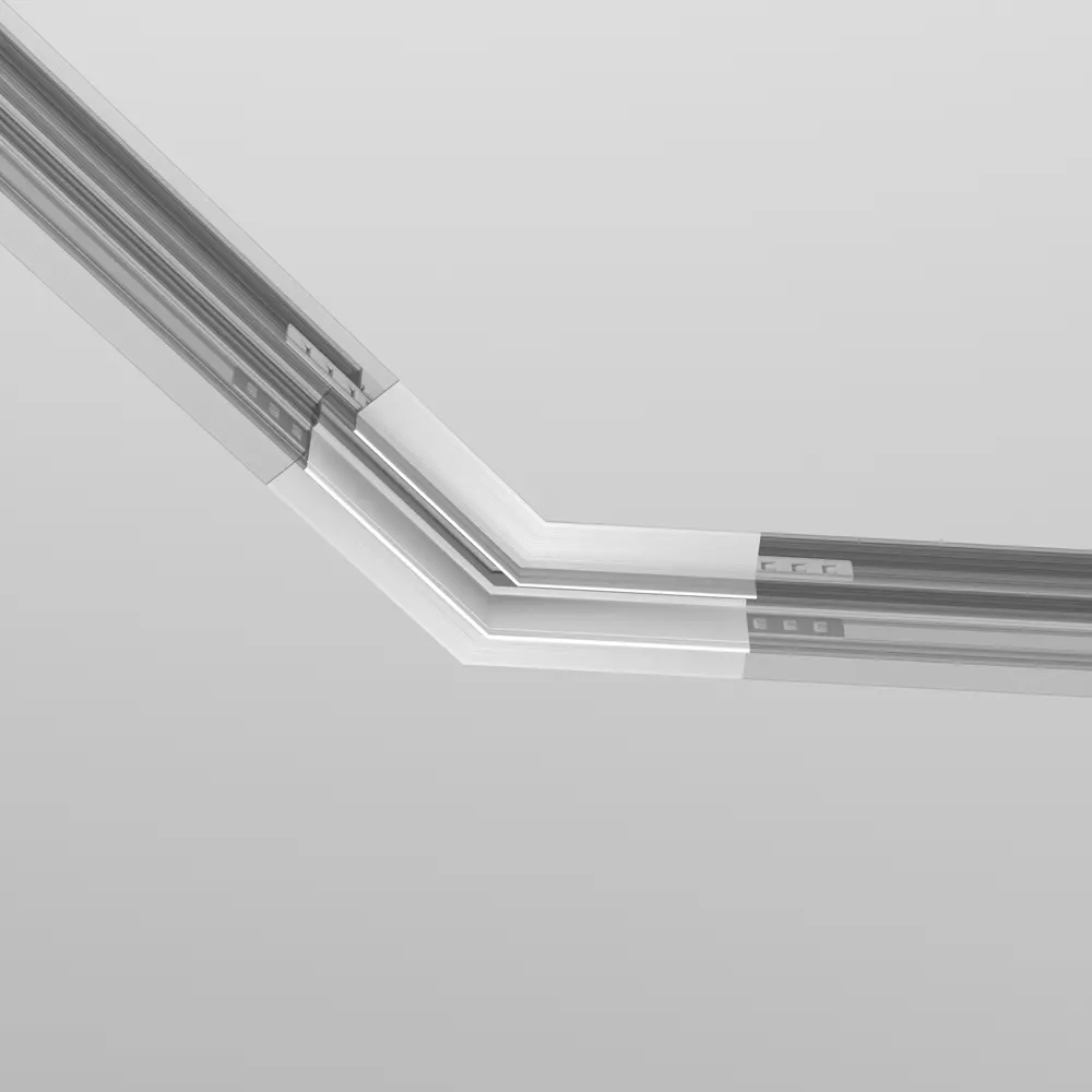 Крепежные и соединительные элементы Voltega Twist VGL034CLO-42.12W для шинопровода встраиваемого магнитного цвет белый STLM-2000566