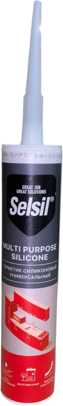 91095870 Герметик 102800000 цвет прозрачный 280 л STLM-0481993 SELSIL
