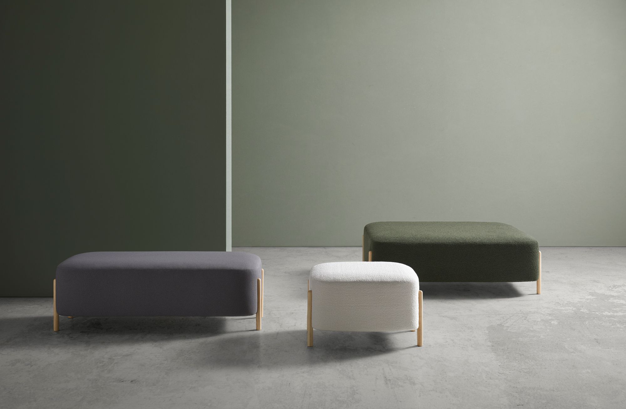 Квадратный пуф из ткани Blasco&Vila RC Wood ARCH-00113903 - Вид №13