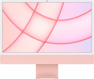 MGPM3RU/A 24-inch imac with retina 4.5k display: m1 chip with 8-core cpu and 8-core gpu, 256gb - pink Apple