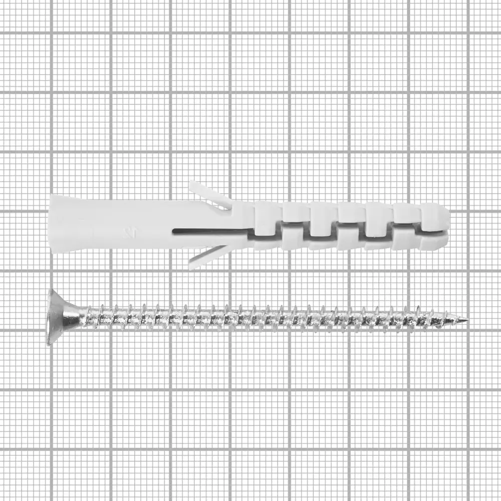Дюбель распорный нейлоновый Dilwis 8x65мм 6 шт. в комплекте с шурупом STLM-2103156 - Вид №5