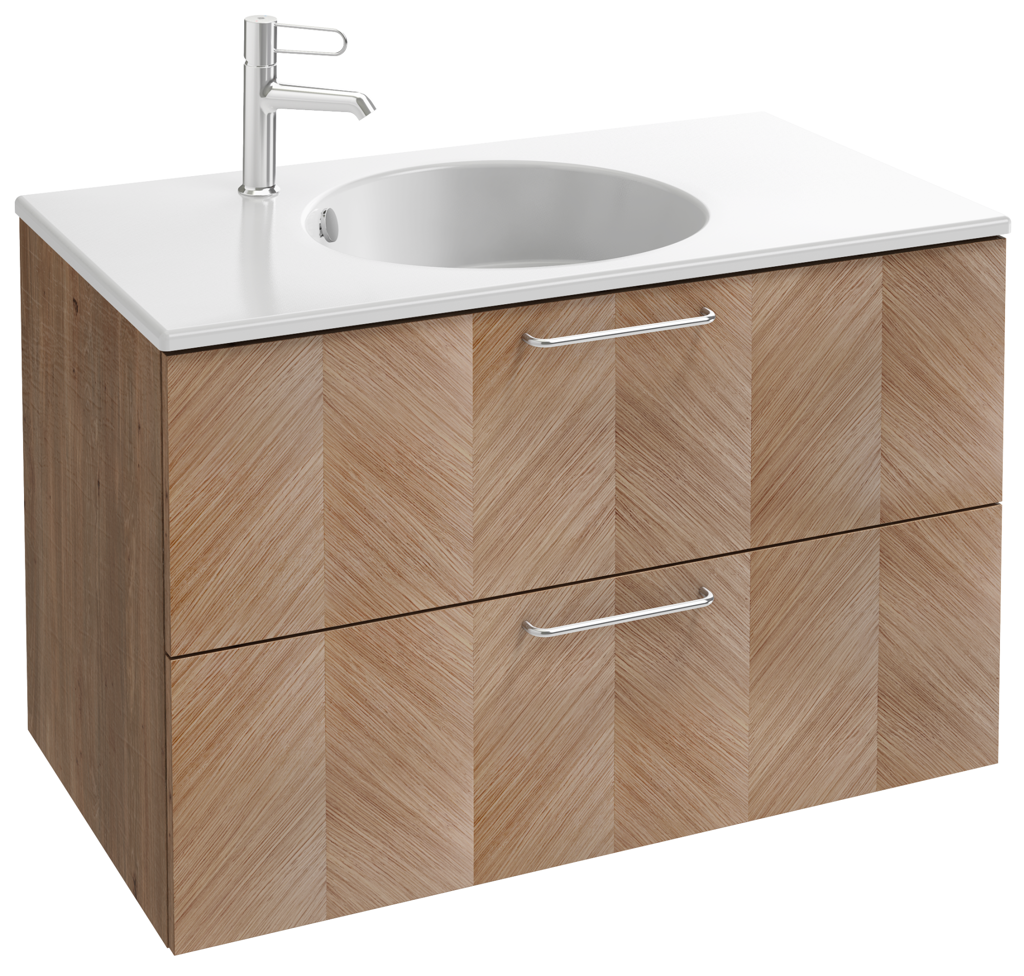 EB2523-R5-NR4 Тумба под столешницу 90 см, 2 ящика, хромированная ручка JACOB DELAFON ODÉON RIVE GAUCHE ODEON RIVE GAUCHE