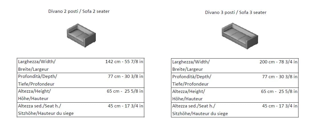 Диван с огнестойкой обивкой La Cividina ARCH-00146867 - Вид №3