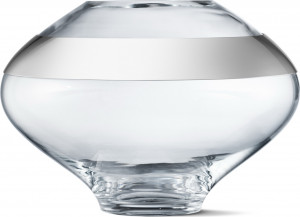 10661495 Georg Jensen Ваза Georg Jensen "Дуо" 23,5см Стекло