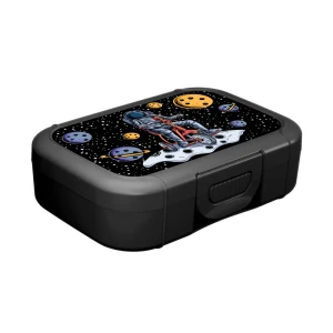 Ланч-бокс Idi Land 850 мл пластик черный