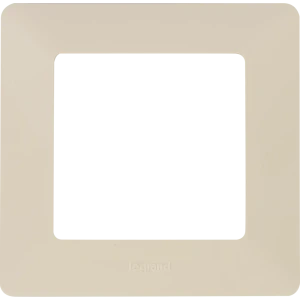 Рамка Legrand VLN-L 1 пост слоновая кость