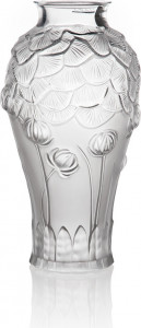 10532346 Lalique Ваза Giverny Хрусталь
