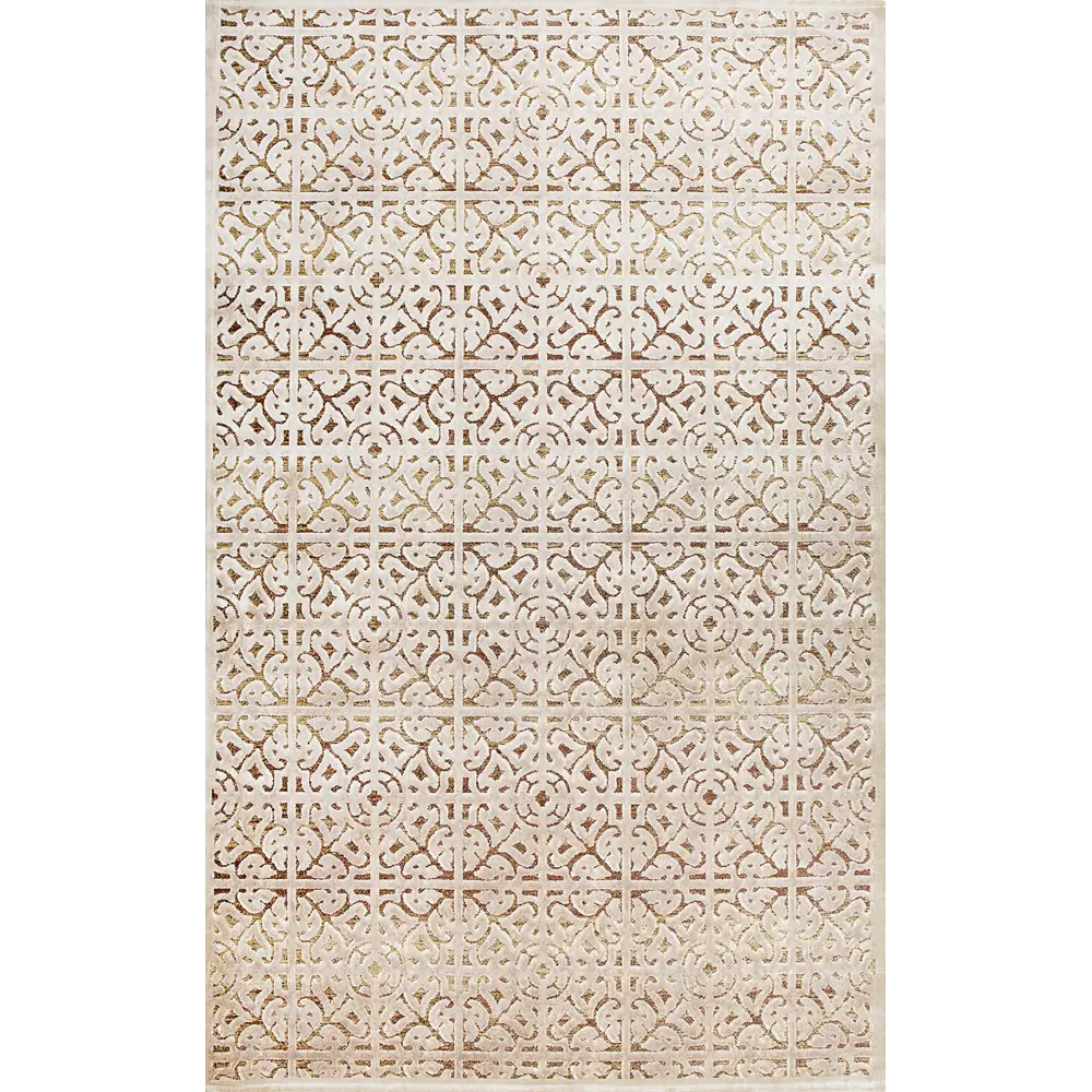 Ковер вискоза Рим 724N 160x235 см цвет бежевый CTIM STLM-2123192 - Вид №1