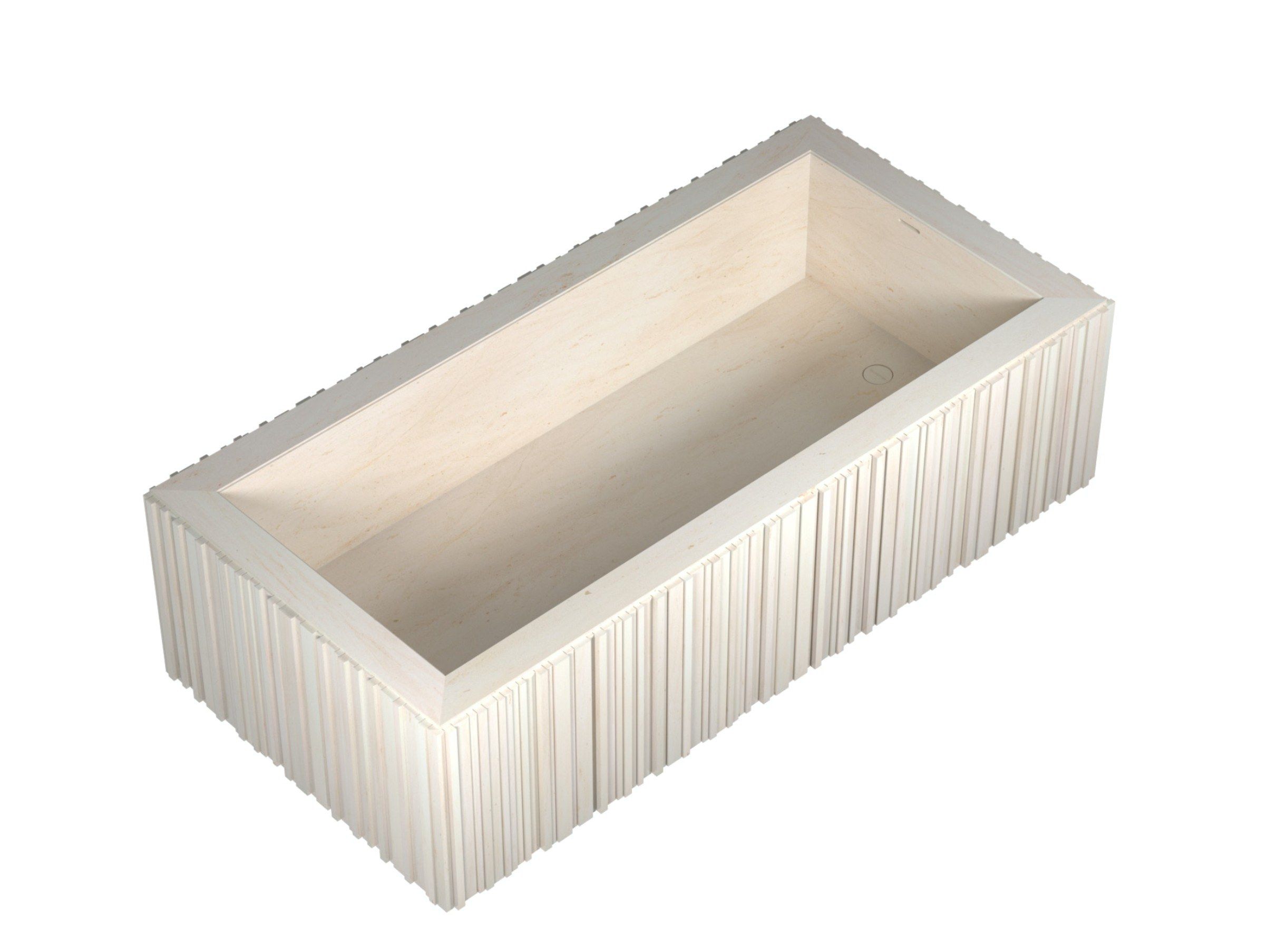 Прямоугольная каменная ванна Salvatori Ишибуро ARCH-00046869 - Вид №3