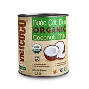 Кокосовое молоко VietCOCO Organic 2,9 л
