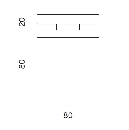 Квадратный низкий журнальный столик Novamobili ARCH-00152674 - Вид №5