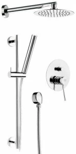 Remer Rubinetterie Направляющая из хромированной латуни с ручным душем Minimal N 09 s01 ufm 20