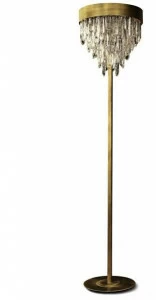 BRABBU Торшер из латуни Naicca