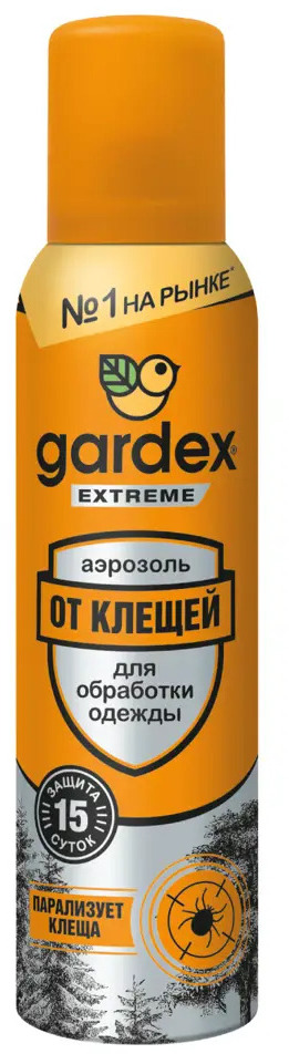 15170133 Аэрозоль от клещей Gardex Extreme, 150 мл STLM-0005587
