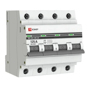 91211767 Выключатель нагрузки Ekf PROxima ВН-125 4P 125 А 2 кА SL125-4-125-pro STLM-1109599
