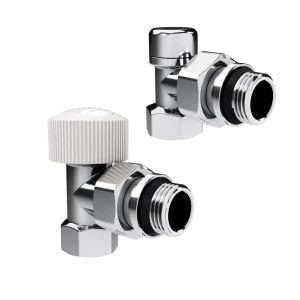 Термостатический комплект для радиатора угловой Royal Thermo Design 1/2" латунь цвет хром 89423316 STLM-2156310