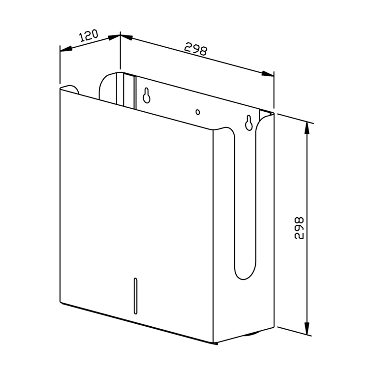 727280 Диспенсер для бумажных полотенец PP13 WAGNER_EWAR Wagner Ewar  - Вид №1