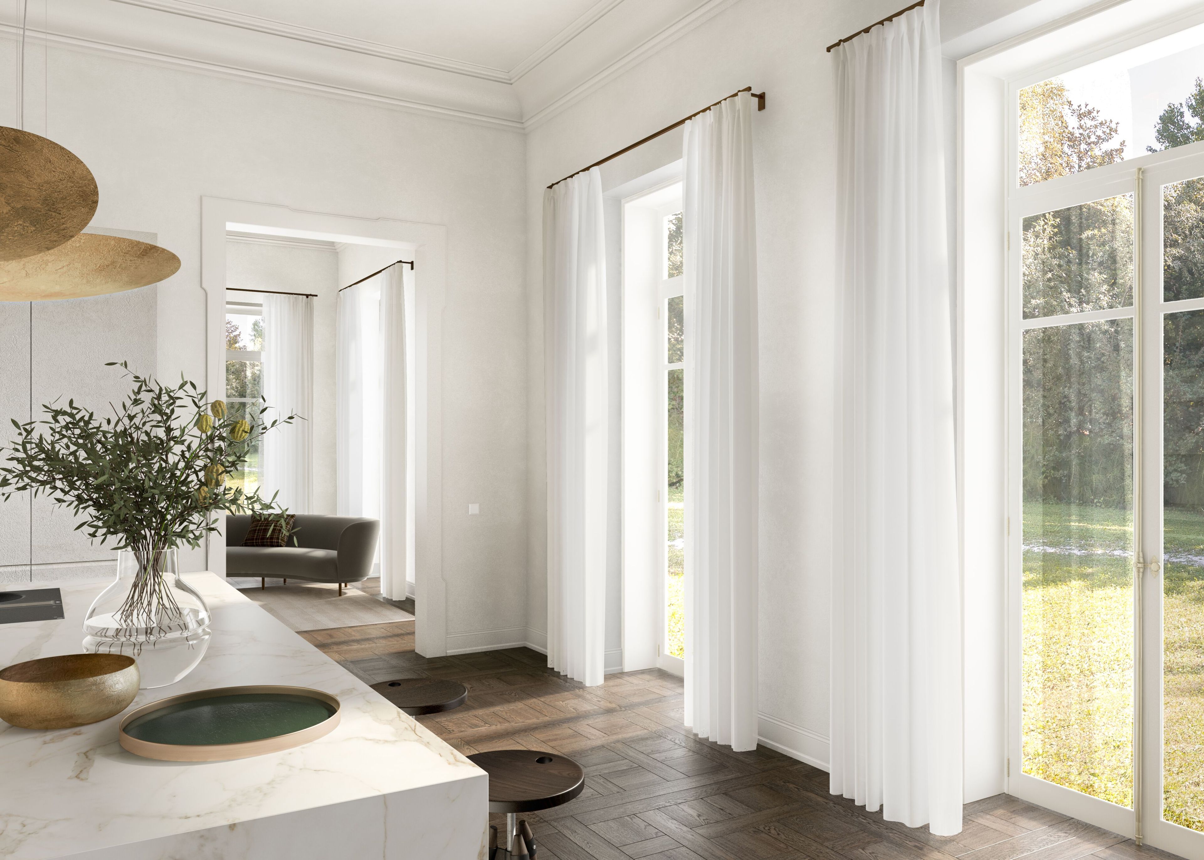 Алюминиевая карниз Frandoli алюминий ARCH-00138230 - Вид №1