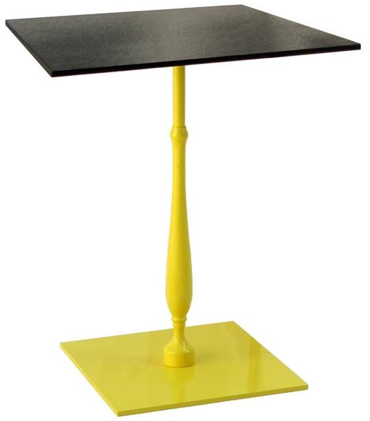 Vela Arredamenti Квадратный чугунный стол Color-lib sun-id-1424808 - Вид №1