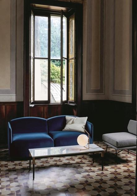 arflex Низкий прямоугольный журнальный столик из мрамора Match sun-id-1402474 - Вид №5